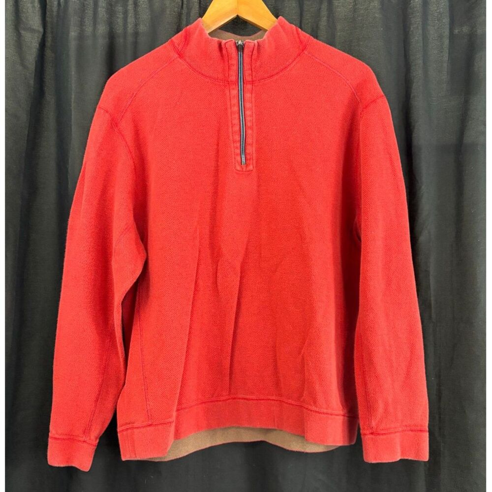 Tommy Bahama Flipshore Men's Reversible Half-Zip Pullover Sweatshirt